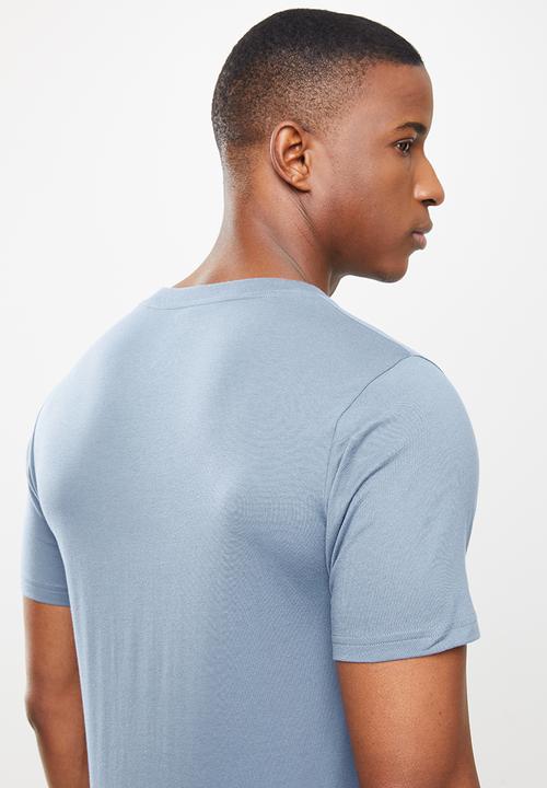 New Balance  - New Balance classics core logo tee - blue
