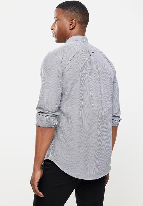 Ben Sherman - Small ging shirt - black