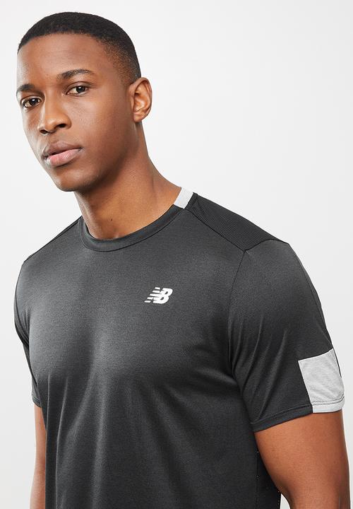 New Balance  - Fast flight short sleeve - black