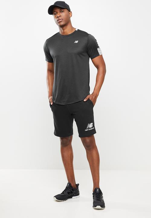 New Balance  - Fast flight short sleeve - black