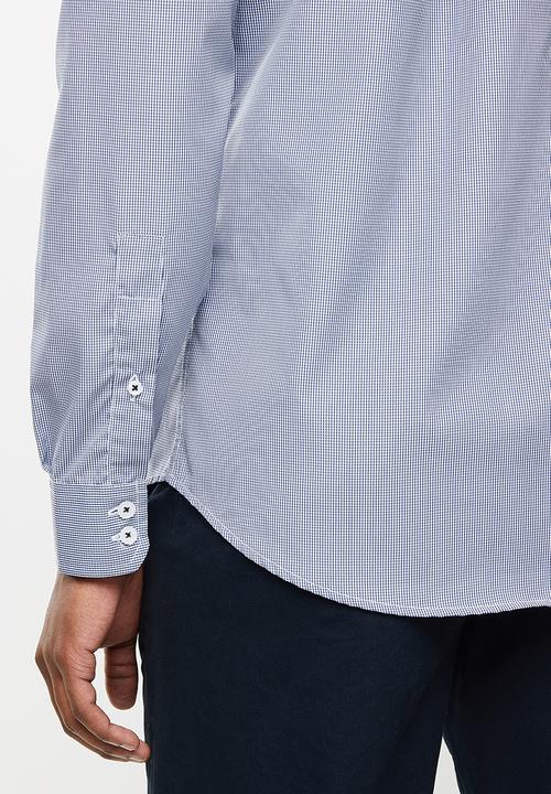 Ben Sherman - Small ging shirt - navy