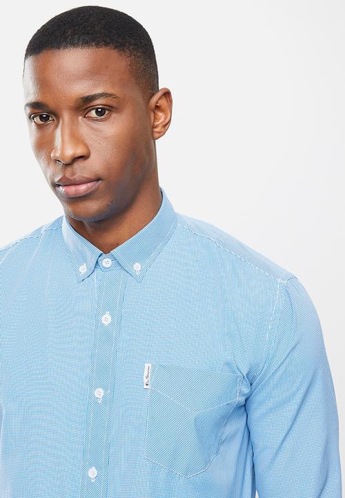 Ben Sherman - Small ging shirt - blue