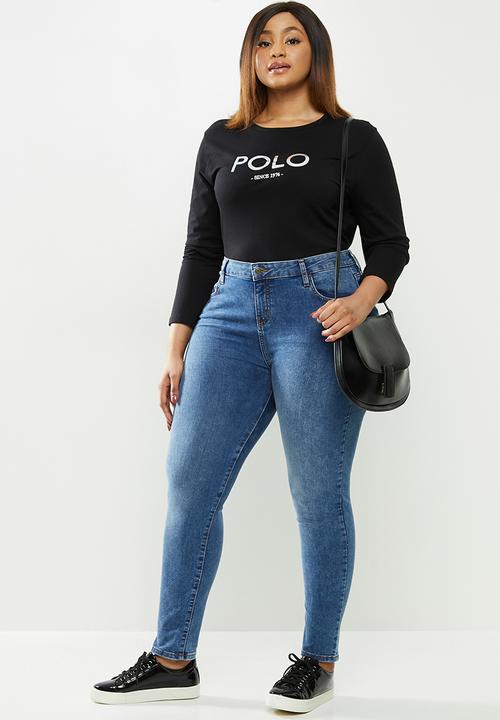 POLO - Plus basic stephanie jean - mid wash