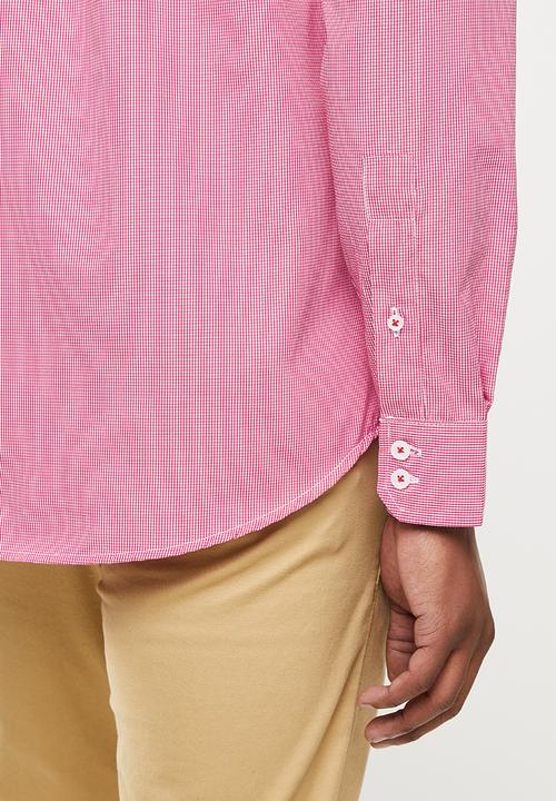 Ben Sherman - Small ging shirt - red