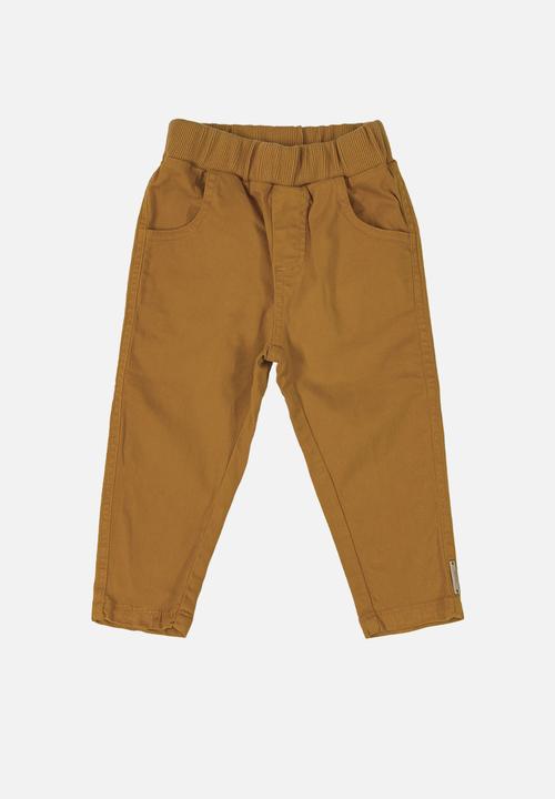 UP Baby - Boys twill pants - brown