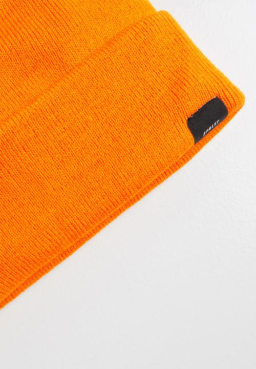 Superbalist - Ribbed knit beanie - orange