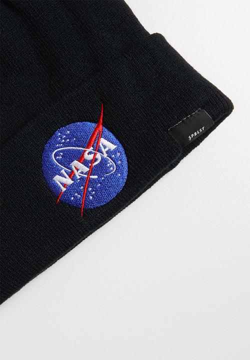 Superbalist - Nasa logo beanie - black