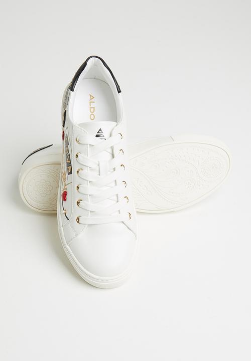 ALDO - Lovestory sneaker - white