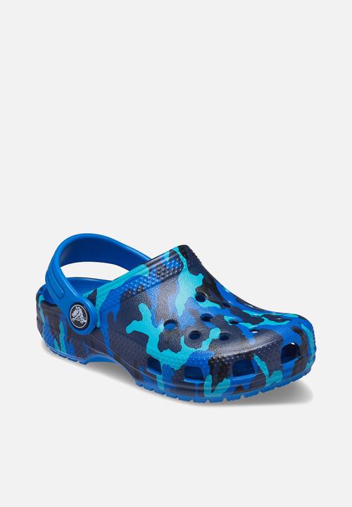 Crocs - Classic printed clog k - bright cobalt
