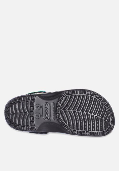 Crocs - Classic tie dye graphic clog - multi black / black
