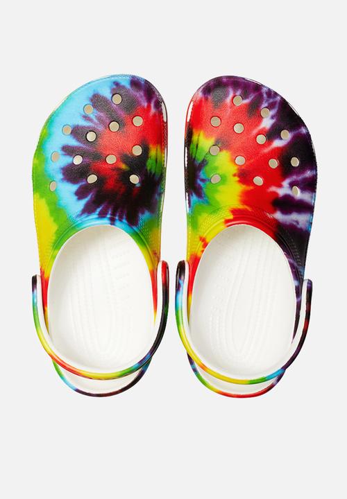 Crocs - Classic tie dye graphic clog - fresco / multi