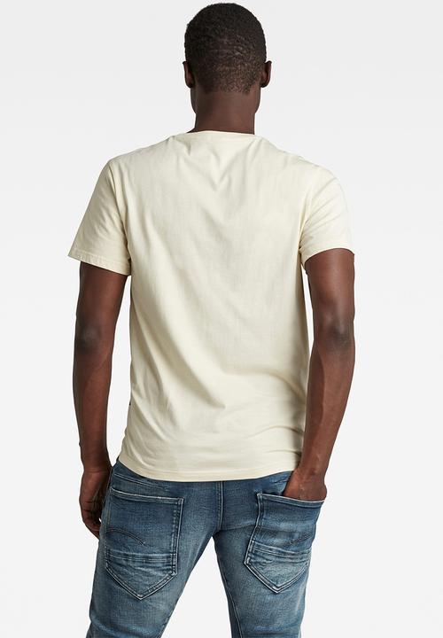 G-STAR - Base-s r s\s tee - ecru