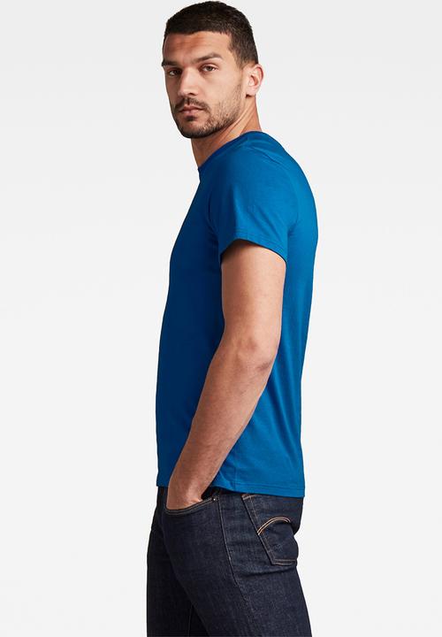G-STAR - Base-s r s\s tee - light royal blue