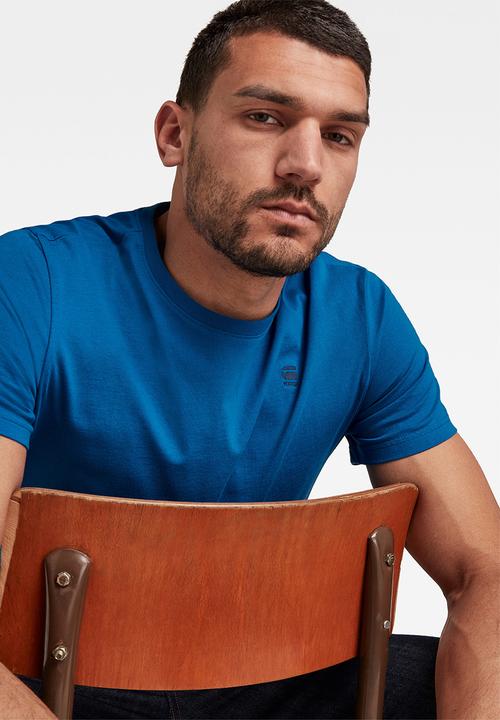 G-STAR - Base-s r s\s tee - light royal blue