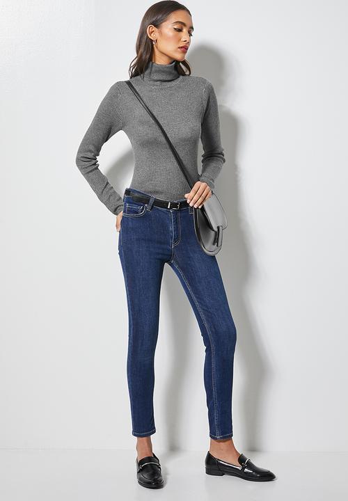 Superbalist - Turtle neck - charcoal 
