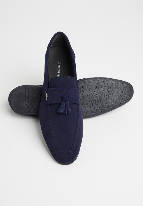 Anton Fabi - Servero 1 suede - navy