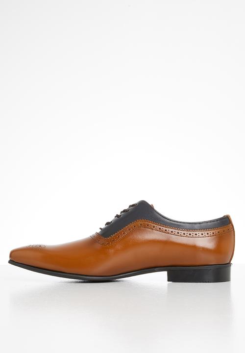 Anton Fabi - Silvano pu - brown & dark navy 