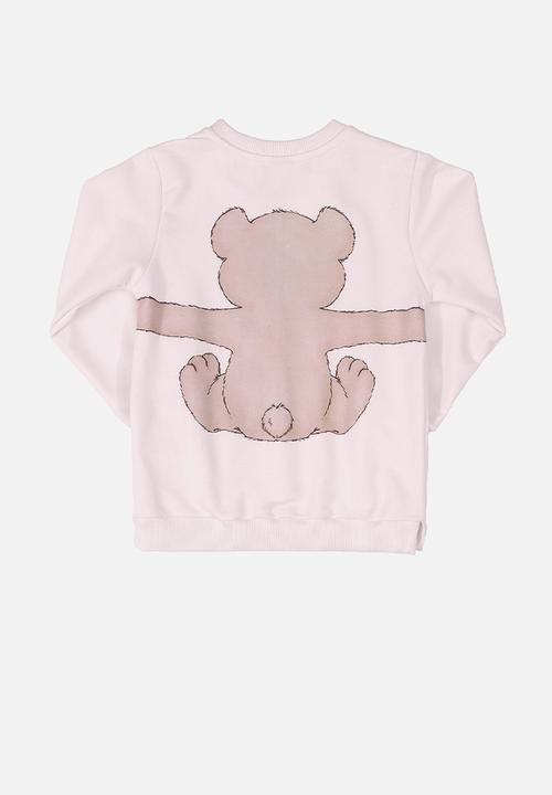 UP Baby - Girls sweat top & sweatpants set - light pink