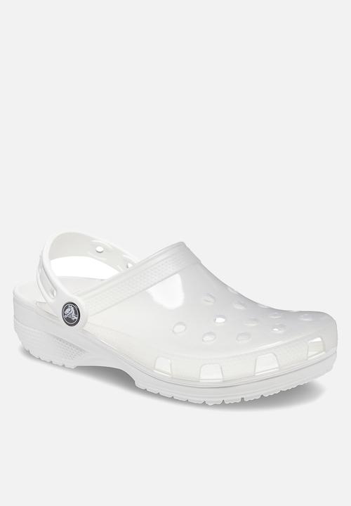 Crocs - Classic translucent clog - white