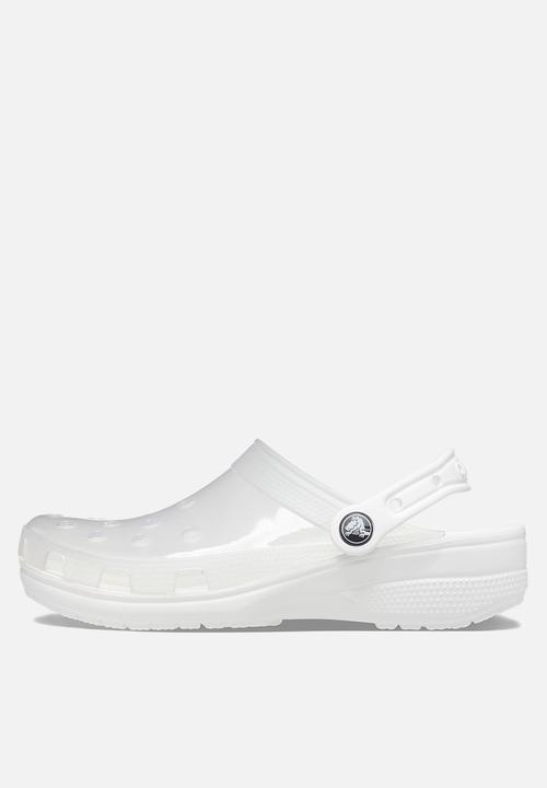 Crocs - Classic translucent clog - white