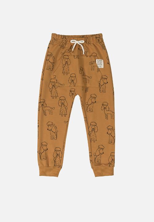 UP Baby - Boys sweatshirts & sweatpants set - dark orange