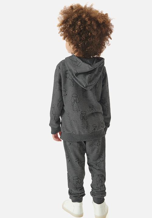 UP Baby - Boys sweatshirts & sweatpants set - grey