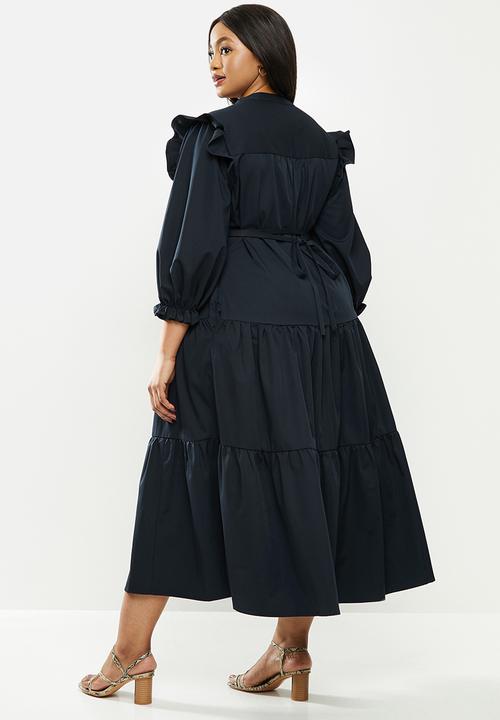 AMANDA LAIRD CHERRY - Plus mlalazi dress - navy
