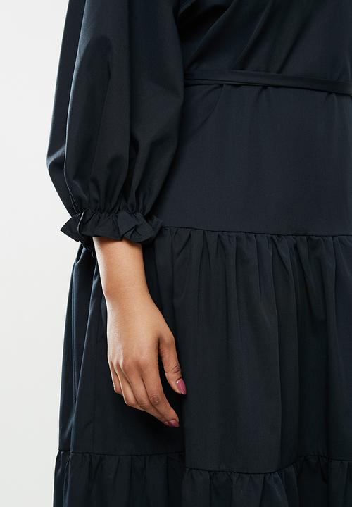 AMANDA LAIRD CHERRY - Plus mlalazi dress - navy