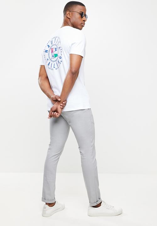 Nautica - Nautica circle short sleeve tee - white