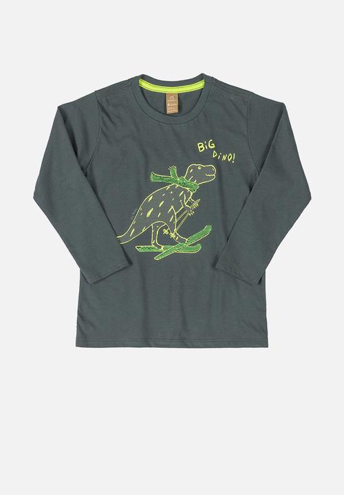 UP Baby - Boys big dino tee - green