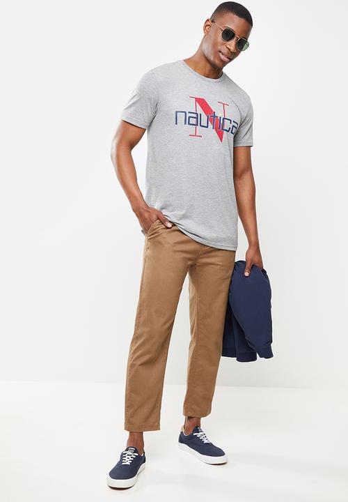 Nautica - Nautica n short sleeve tee - grey