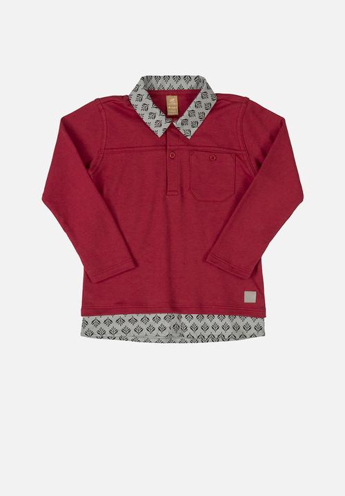 UP Baby - Boys golf tee - red