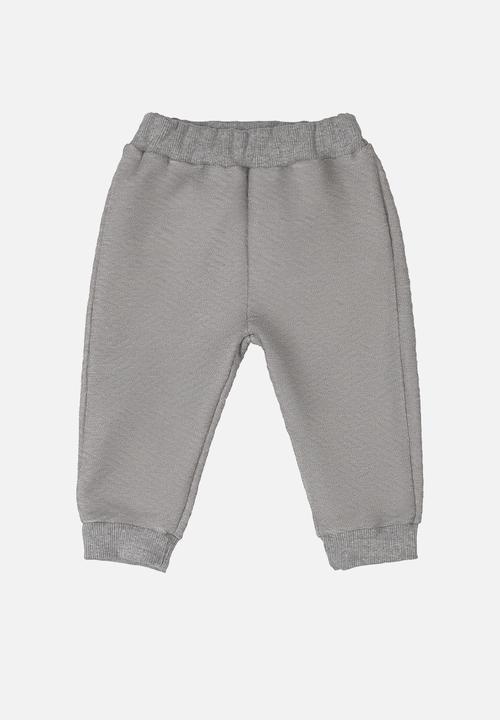 UP Baby - Girls quilted jacket & pants set - grey