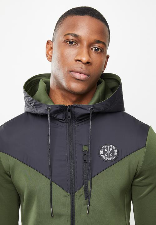 S.P.C.C - Zip through track top