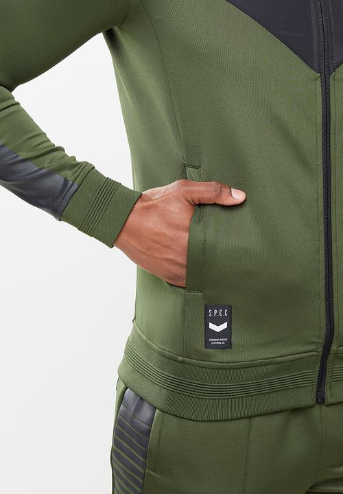 S.P.C.C - Zip through track top