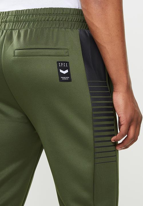 S.P.C.C - Elasticated track pants - olive