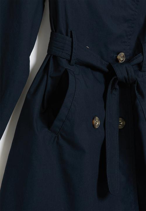 POLO - Girls tiffany double breasted coat - navy