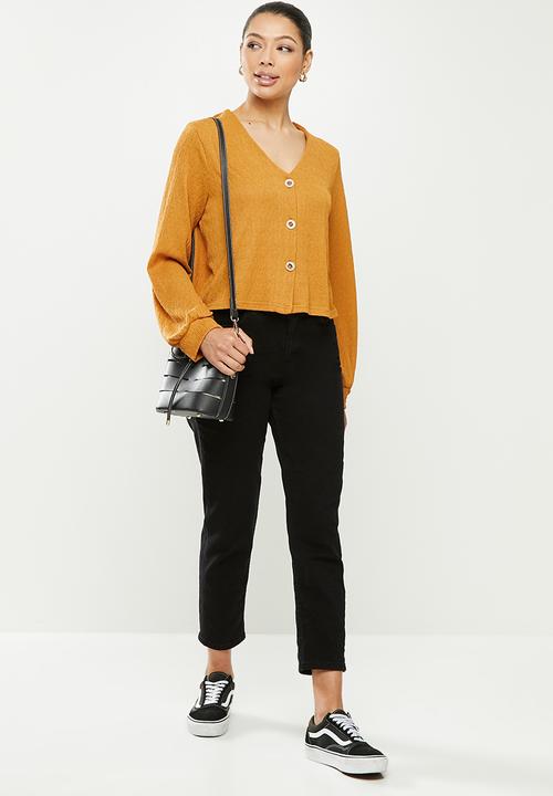 O'Neill - Sundays vibe cardigan - mustard