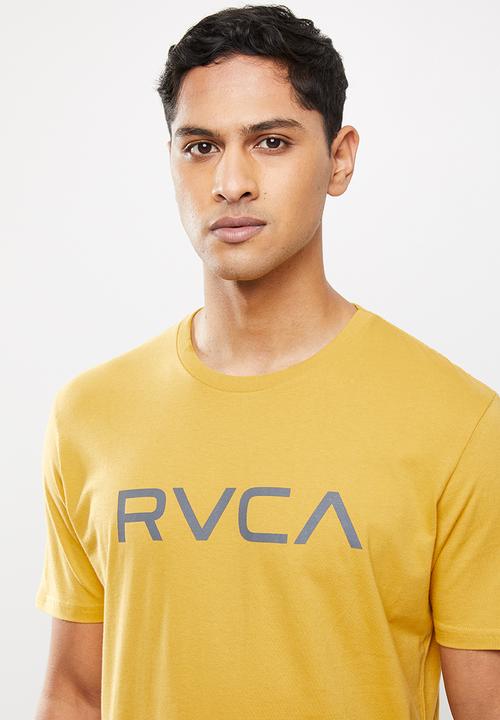 RVCA - Big RVCA short sleeve tee - golden rod