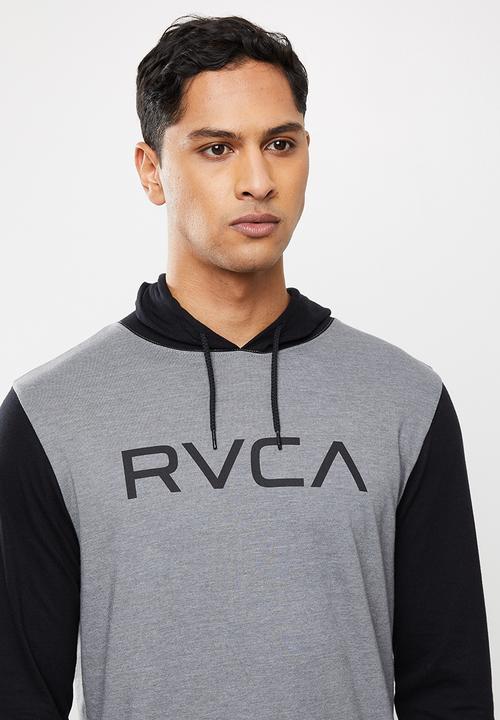 RVCA - Big RVCA pick up hood - black & grey
