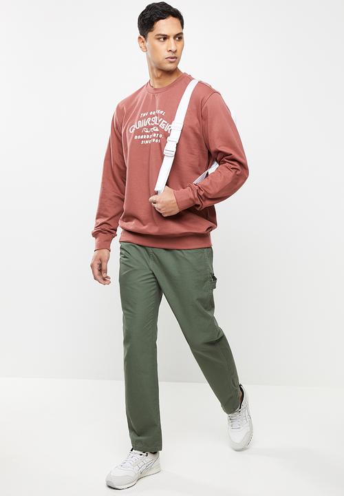 Quiksilver - Wilder mile crew - burgundy