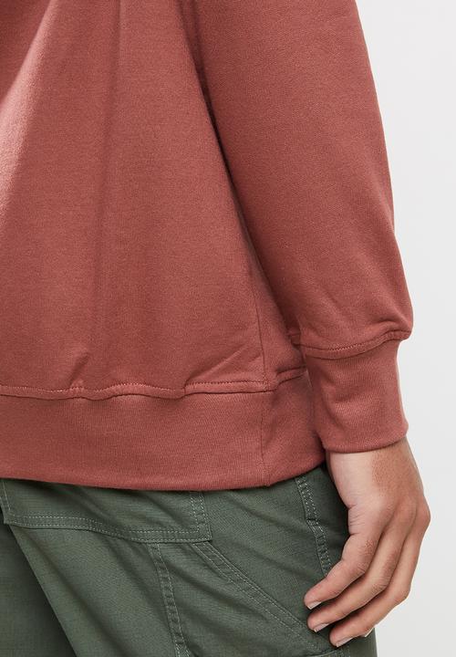 Quiksilver - Wilder mile crew - burgundy