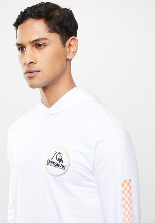 Quiksilver - Bottled up hoodie - white