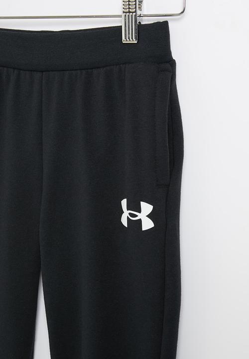 Under Armour - UA boys baseline fleece pants - black & white