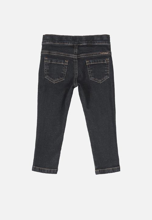 UP Baby - Denim pants - black