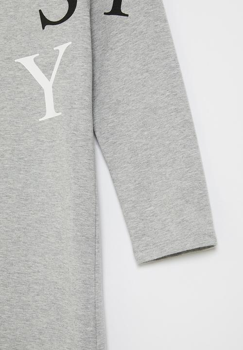 SISSY BOY - Fifi 3/4 sleeve dress - grey 