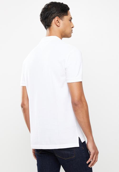 Tommy Hilfiger - Tjm block stripe polo - white