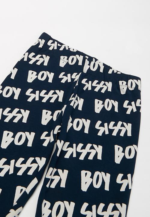 SISSY BOY - Getting louder basic leggings - navy