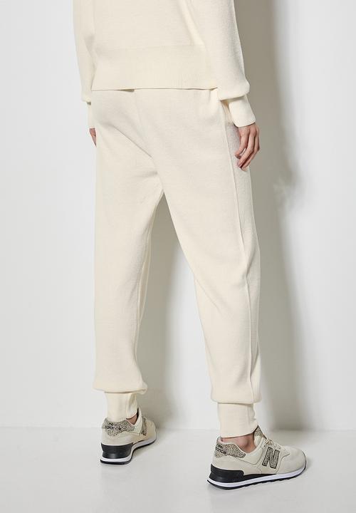 Superbalist - Knitwear jogger - ecru