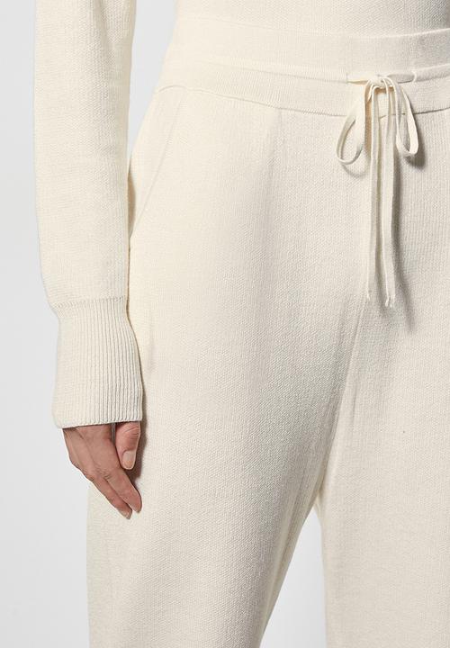 Superbalist - Knitwear jogger - ecru